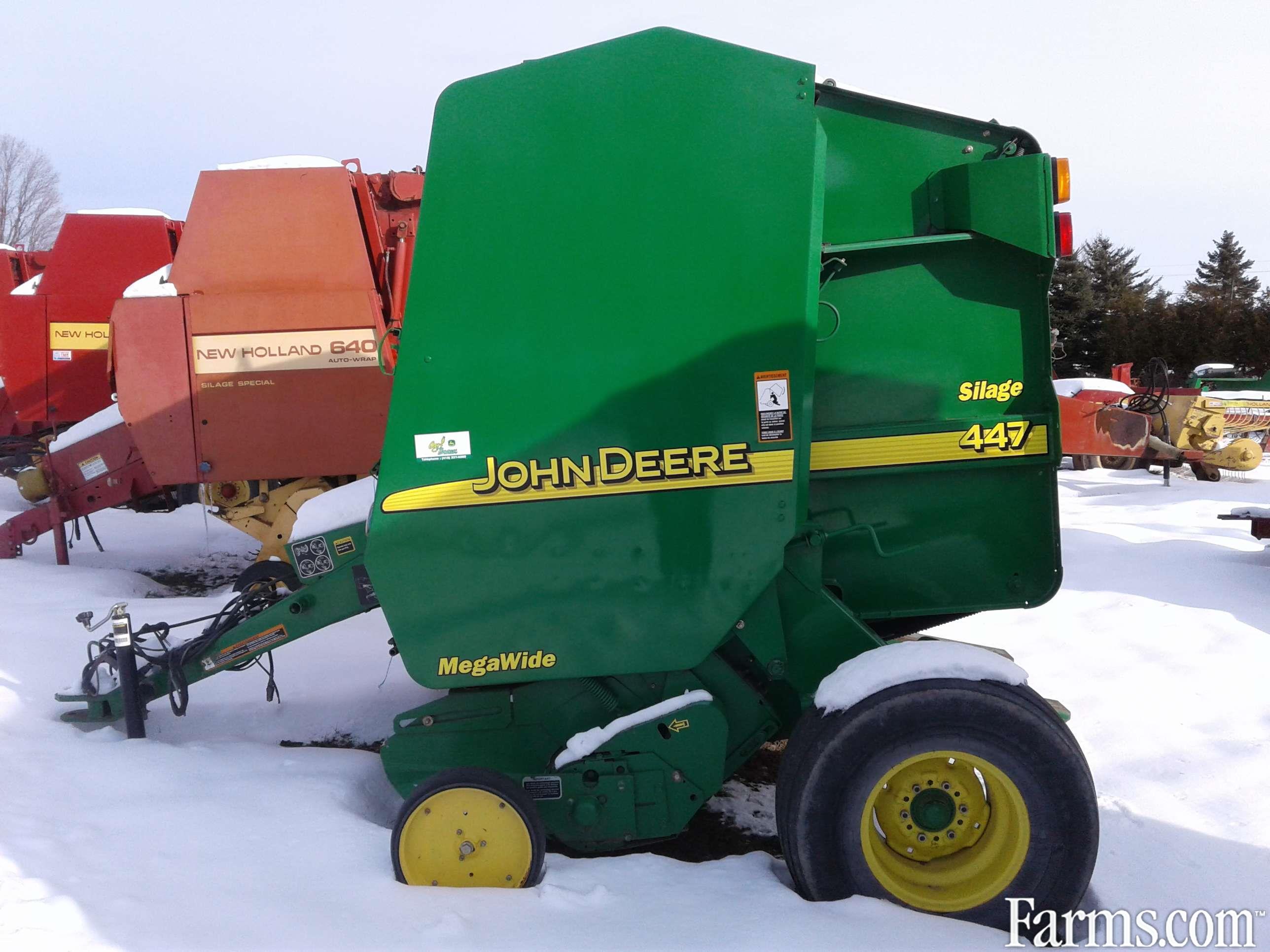 John Deere 447 Round Baler for Sale