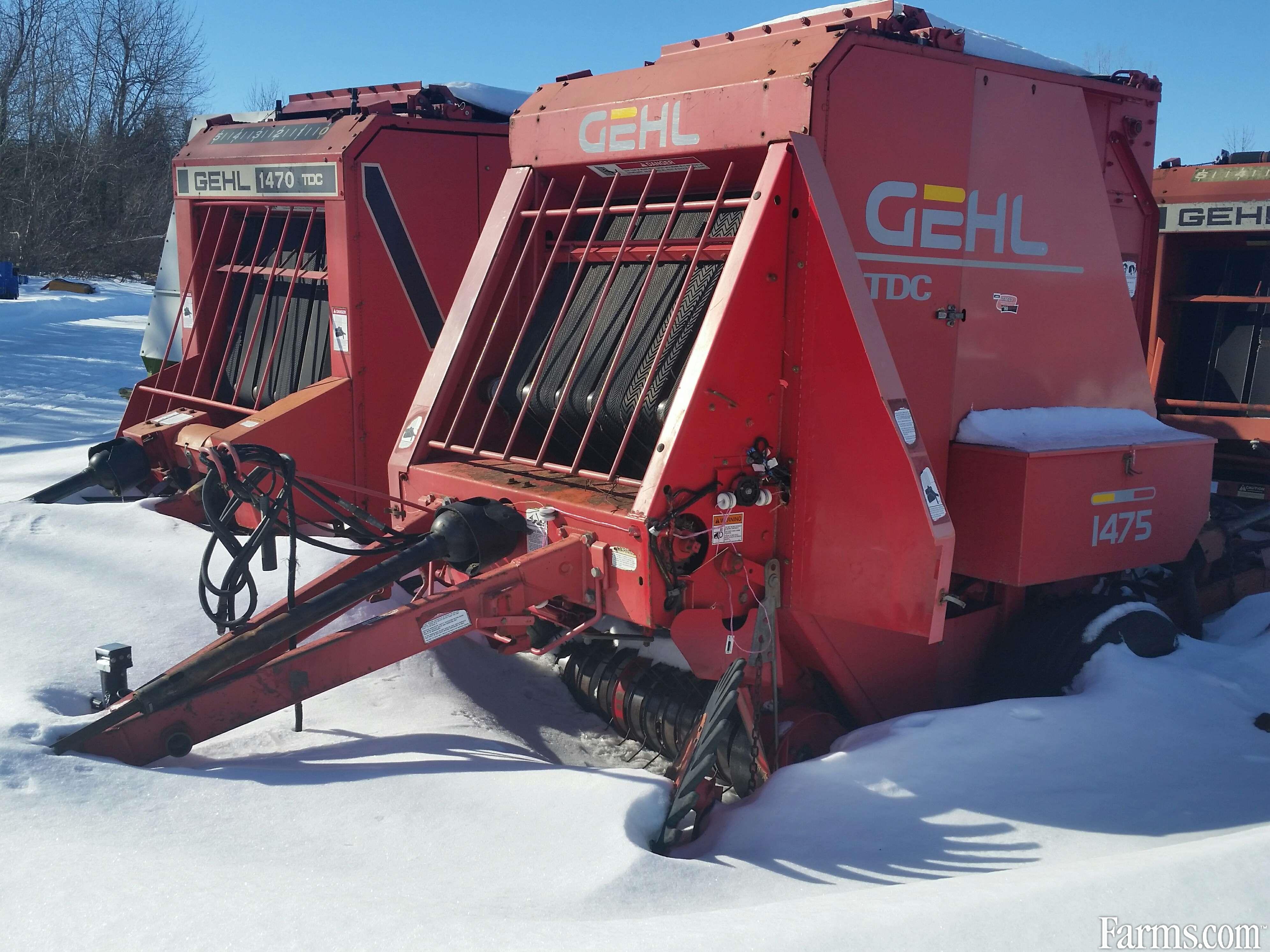 Gehl 1475 Round Baler for Sale