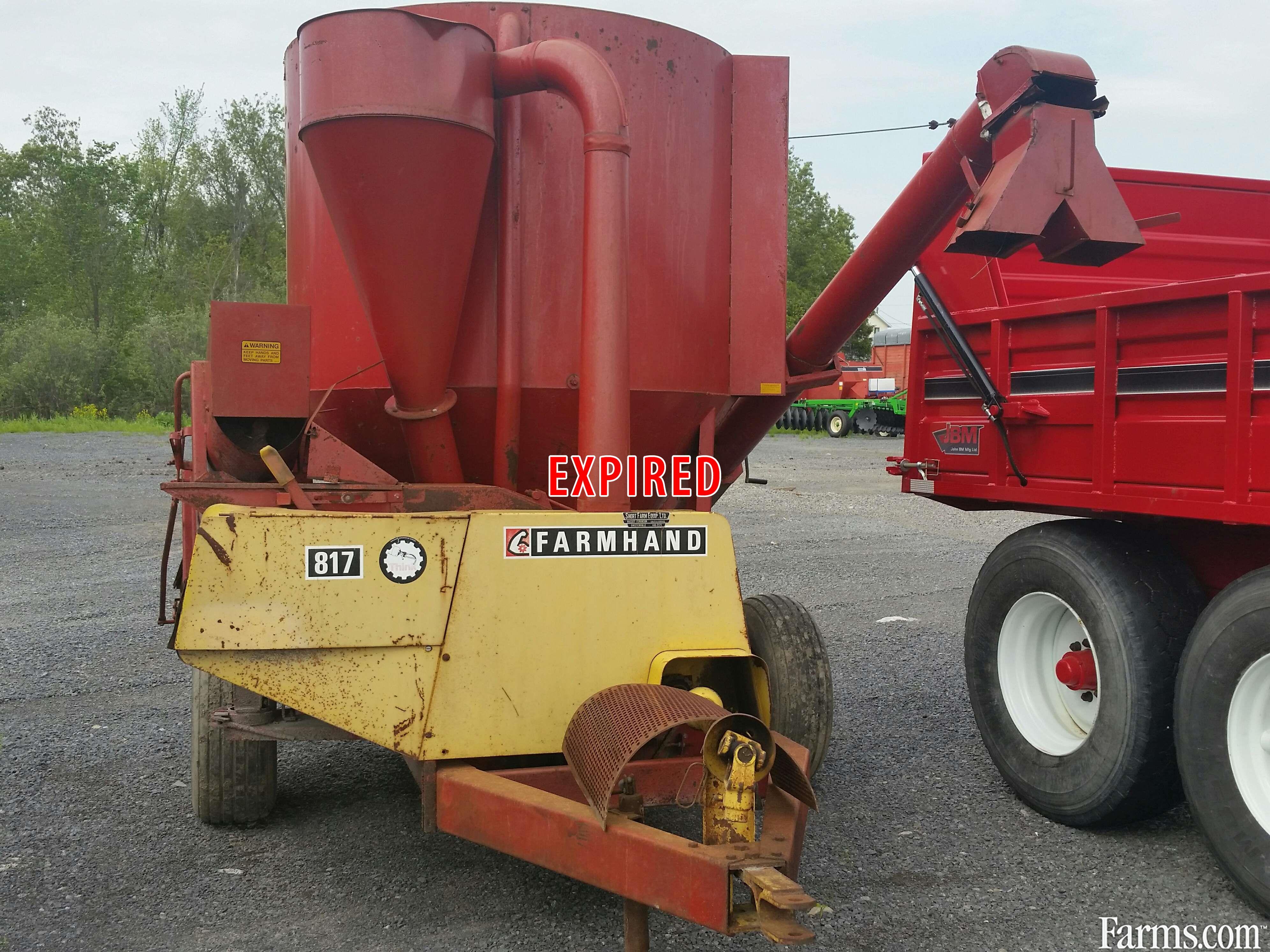Farmhand 817 Grinder Mixer for Sale