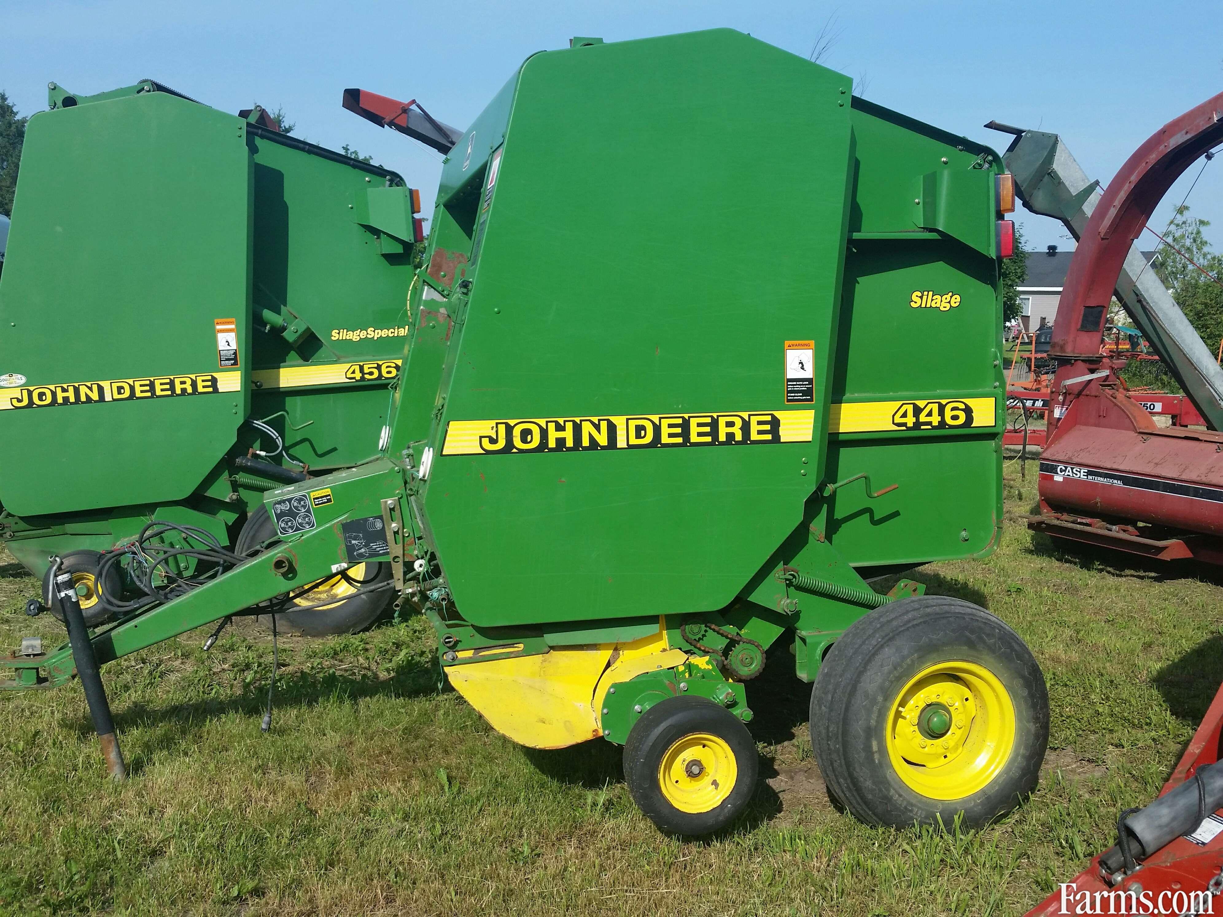 John Deere 446 Balers Round For Sale 7201