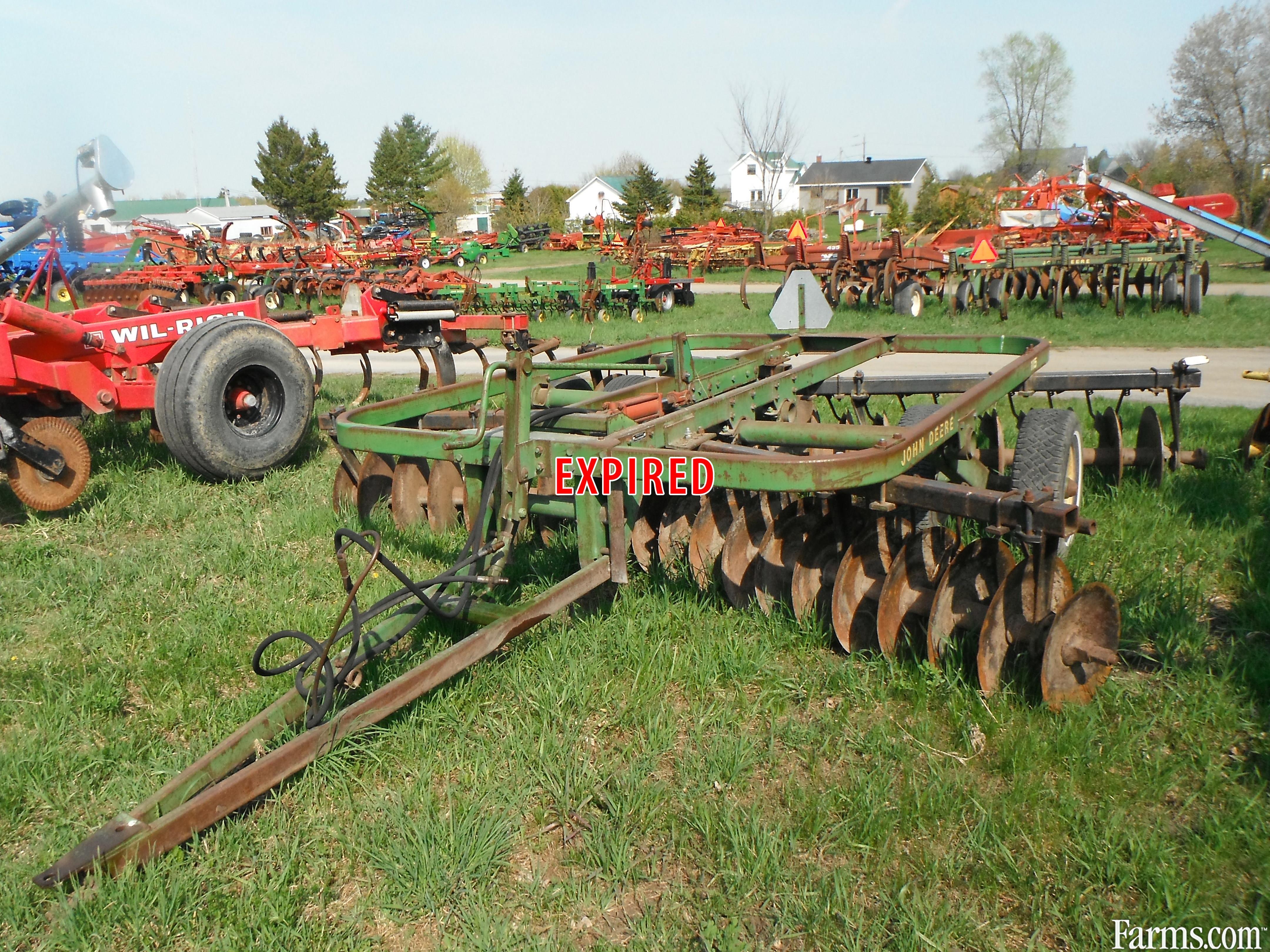 John Deere 115 Disc For Sale 9739