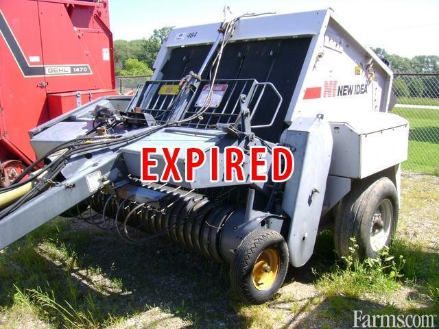 New Idea 484 Round Baler For Sale Farms Com   14413 1 Exp 