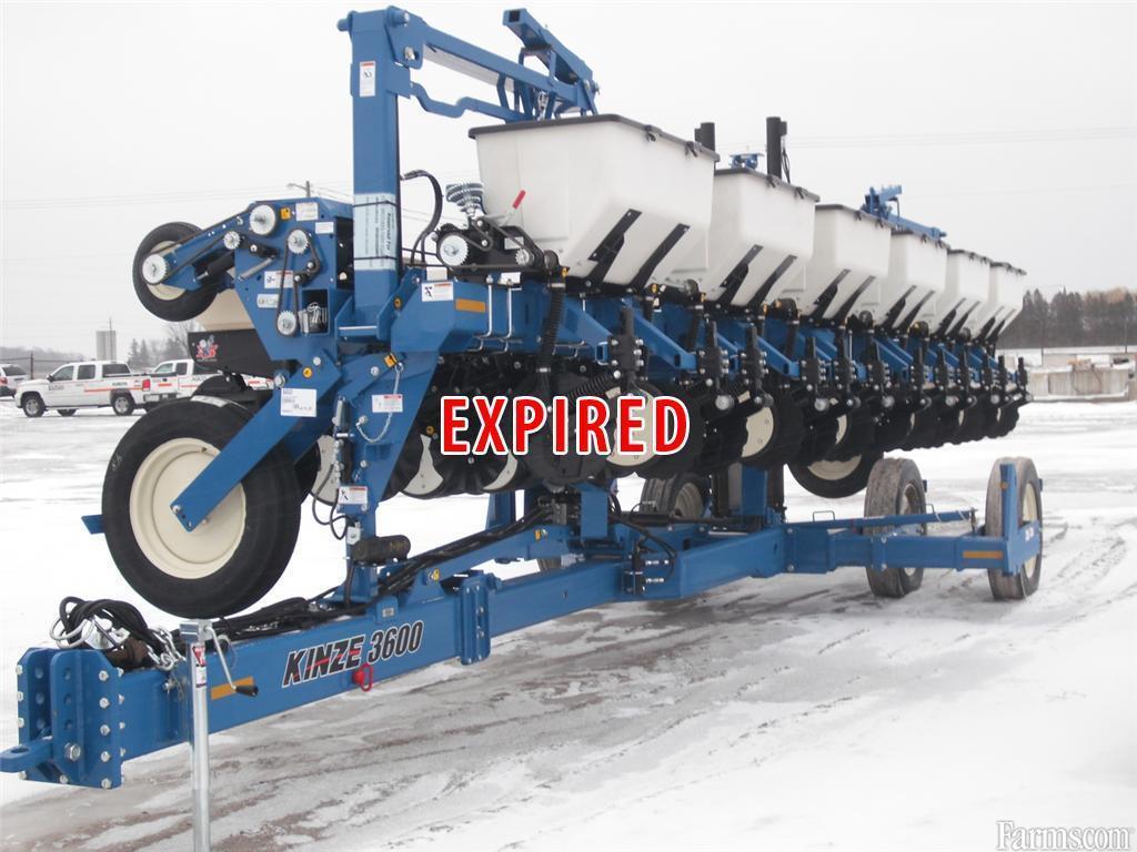 2013 Kinze 3600 planter for Sale