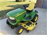 John Deere 2009 X724 Riding Lawn Mowers