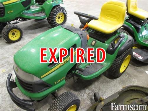 la165 john deere lawn tractor