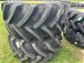 John Deere 580/85R and 750/60R30 Tires, Duals, Rims & Chains