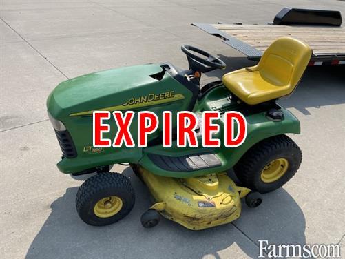 John deere l180 online mower