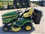 John Deere 2022 X354 Riding Lawn Mowers