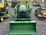 John Deere 2021 1023E Other Tractors