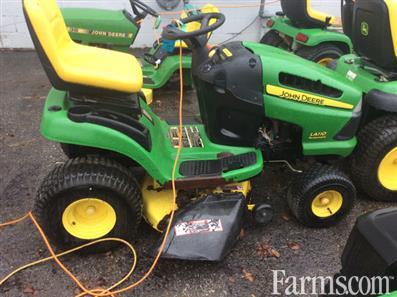 john deere la110 riding mower