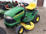 2009 John Deere LA115 Riding Lawn Mower