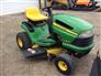 2009 John Deere LA115 Riding Lawn Mower