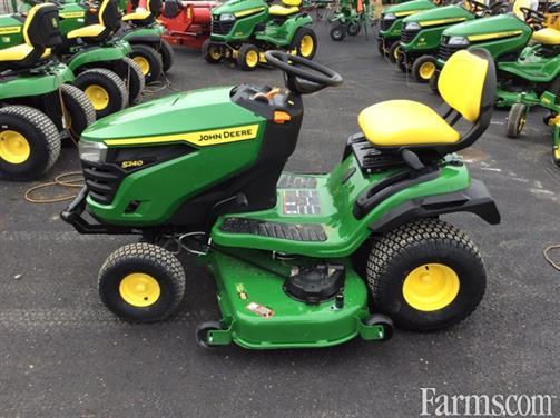 John Deere 2023 S240 Riding Lawn Mowers for Sale USFarmer