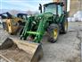 2022 John Deere 6120E Cab