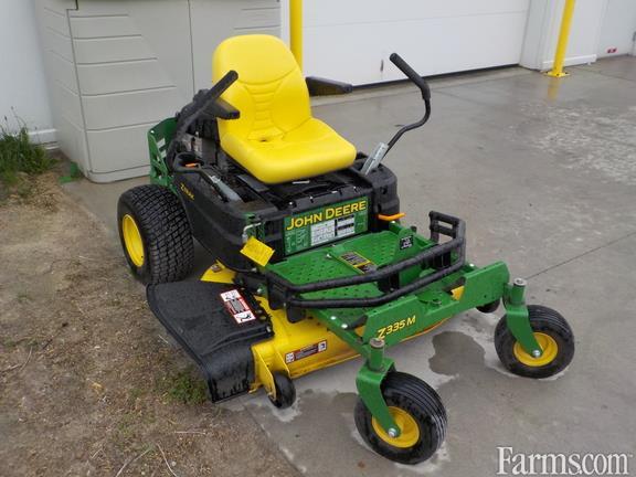 John Deere 2017 Z335M Riding Lawn Mowers for Sale | USFarmer.com