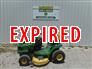 2010 John Deere LA115 Riding Lawn Mower