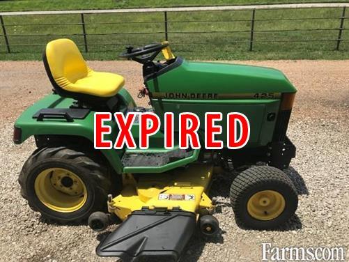 1995 John Deere 425 For Sale 