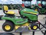 John Deere 2019 X370 Riding Lawn Mowers
