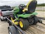 John Deere 2022 X380 Riding Lawn Mowers