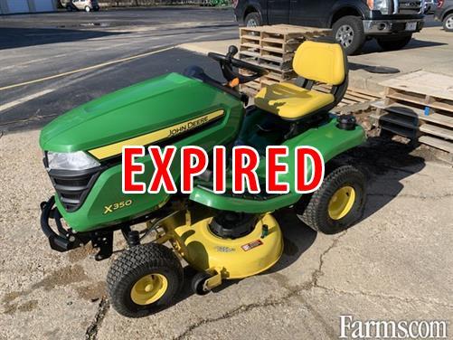 2017 John Deere X350 | Classified | Farms.com