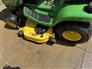 John Deere 2022 X380 Riding Lawn Mowers