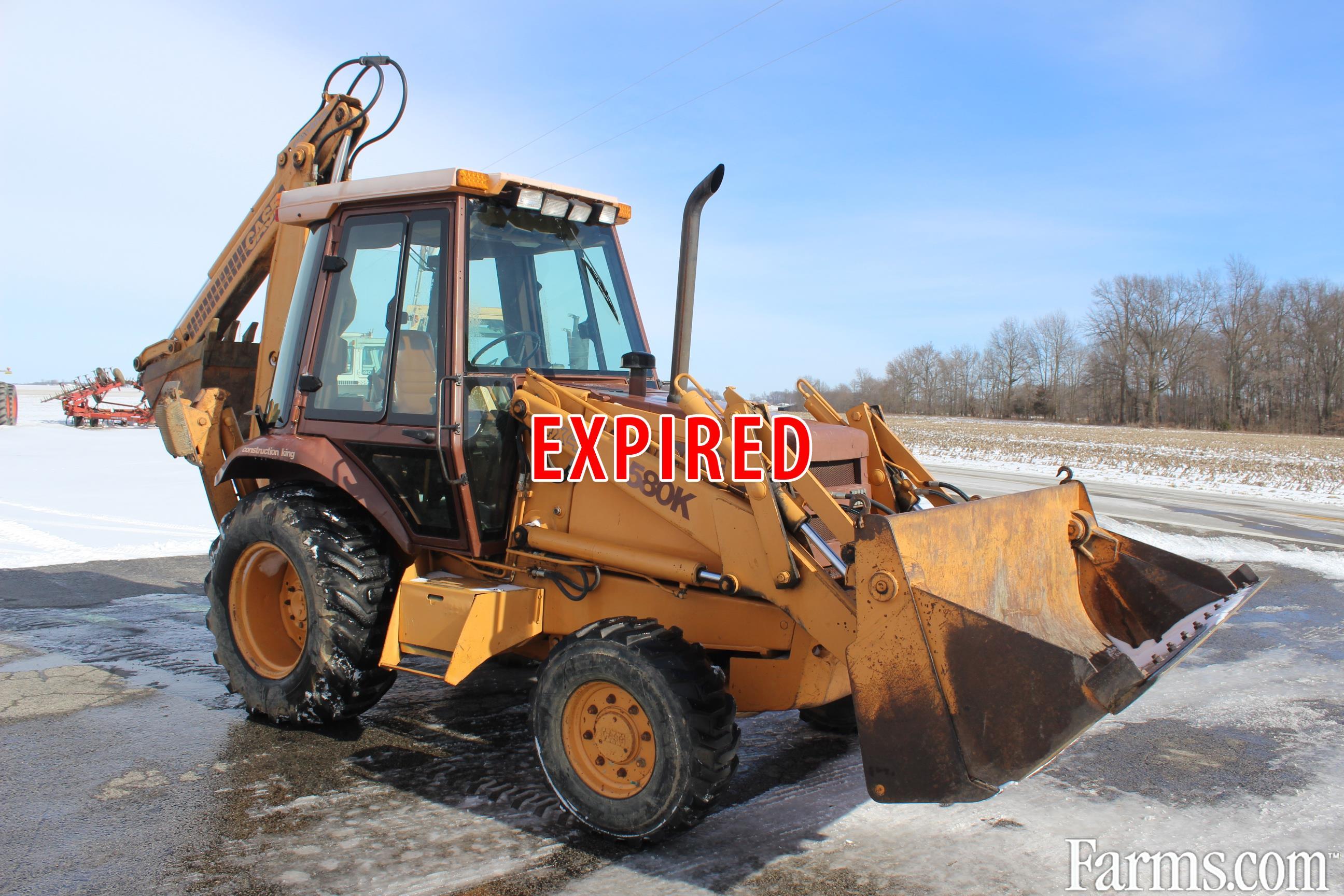 1987 Case 580K Backhoe for Sale