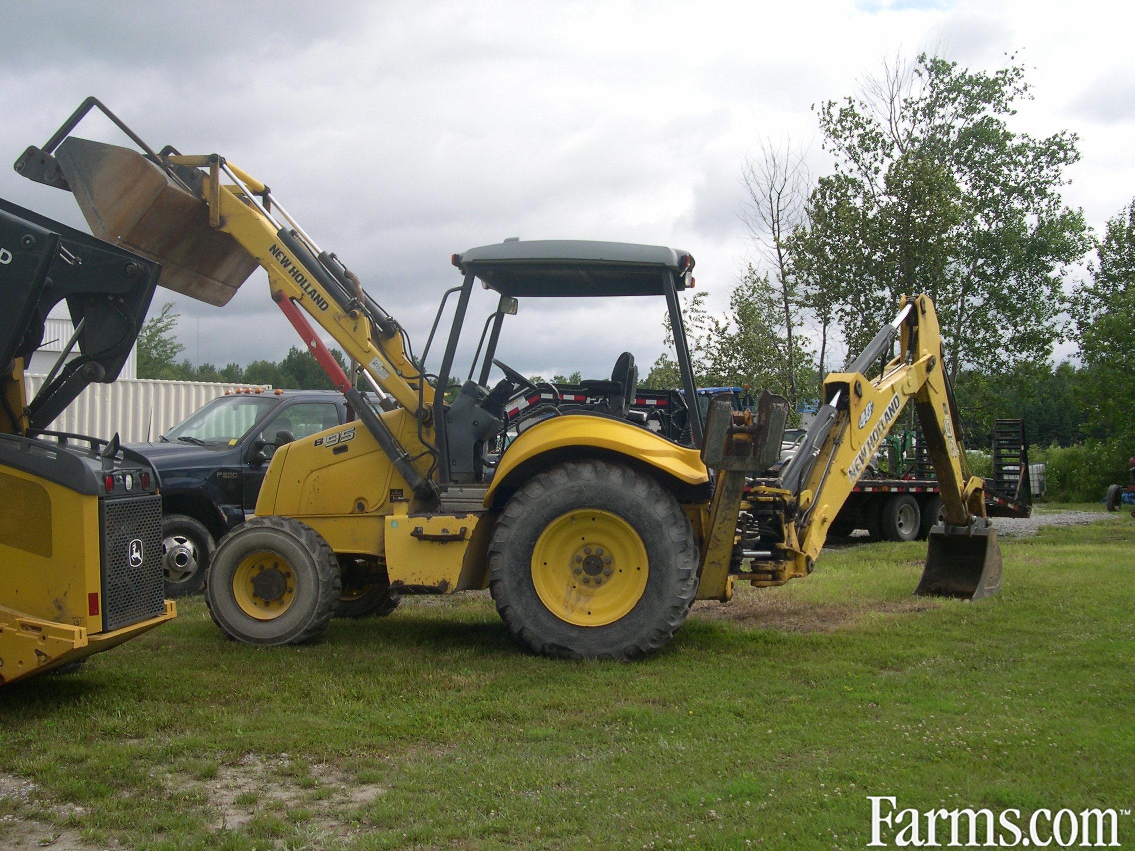 New Holland Construction Backhoe B95 For Sale | Farms.com