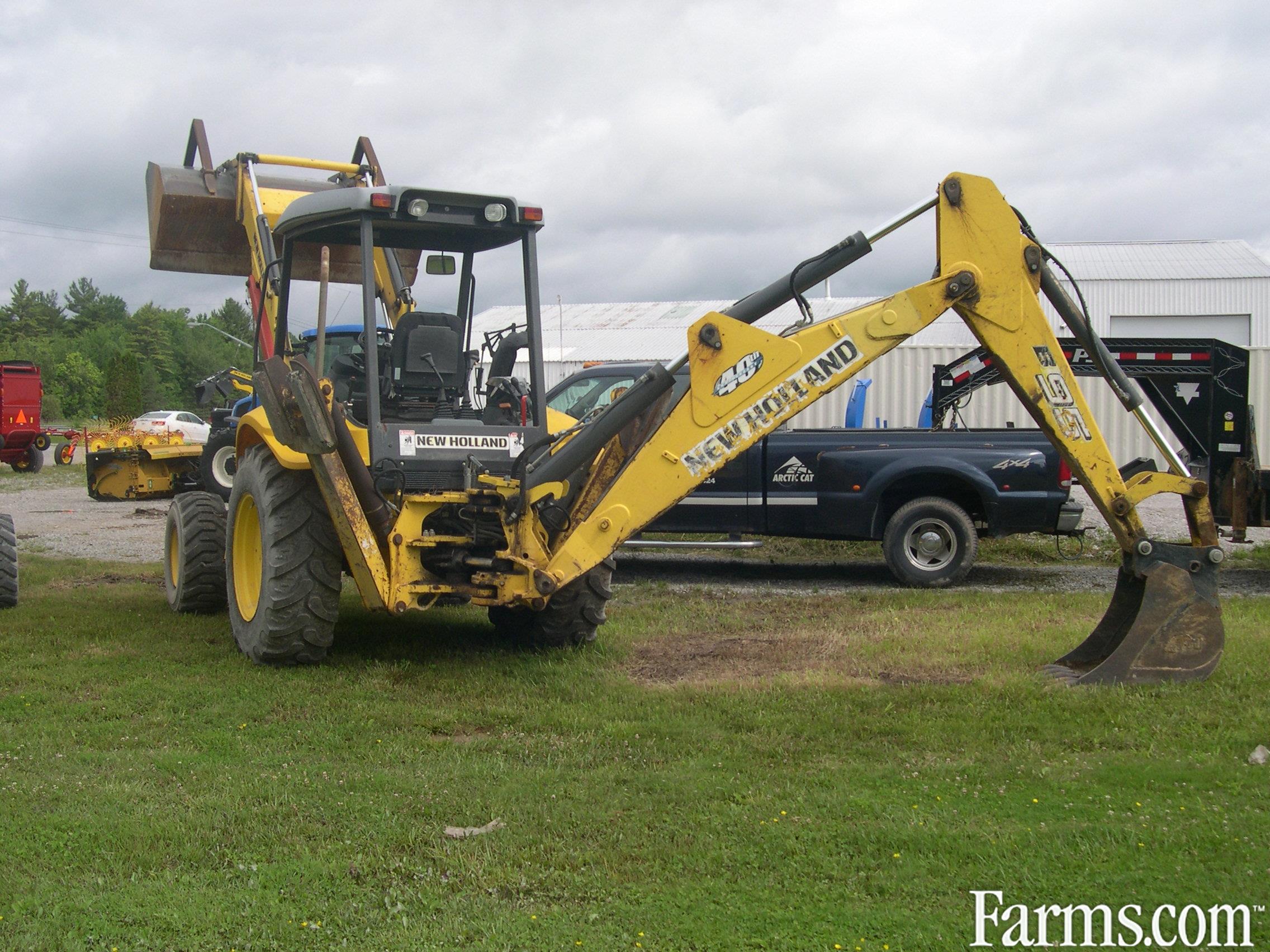 New Holland Construction Backhoe B95 For Sale | Farms.com