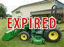 2013 John Deere 3320 w/H160 & 72D Tractor - Compact