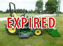 2013 John Deere 3320 w/H160 & 72D Tractor - Compact