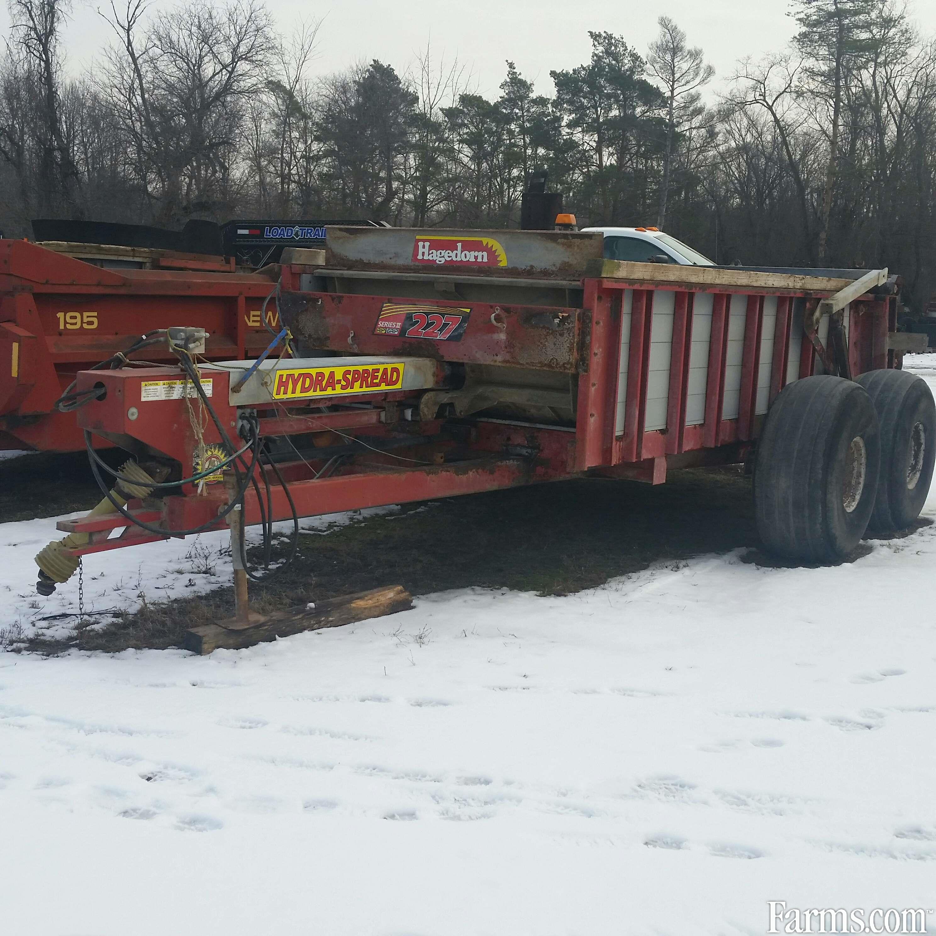 Hagedorn HYDRASPREAD SERIES II 227 Manure Handling / Spreaders for