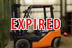 2010 Toyota 4000lb outdoor forklift