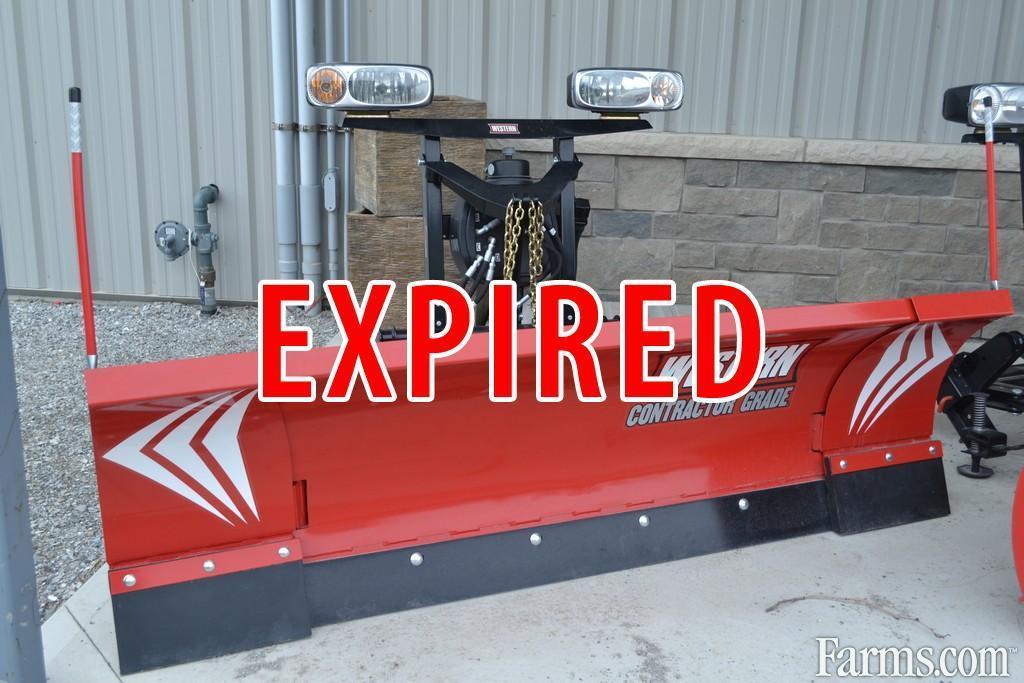 Western 8' - 10' Wideout Snow Plow for Sale | Farms.com