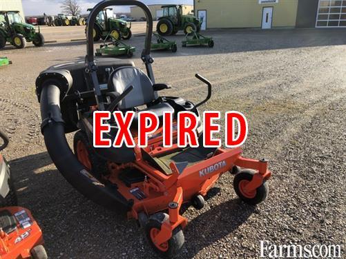 Kubota best sale z411 bagger