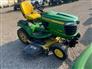 John Deere 2021 X734 Riding Lawn Mowers