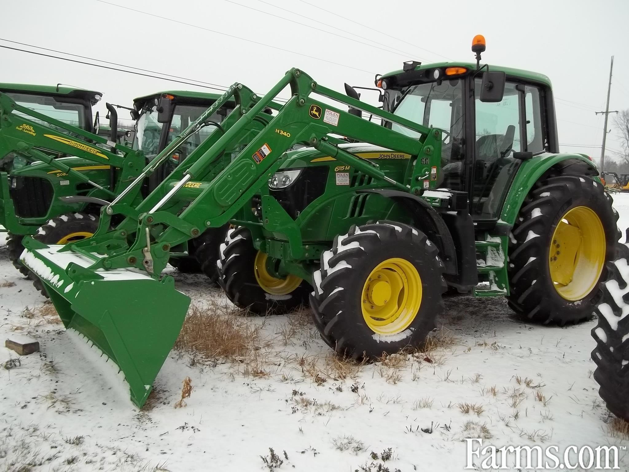 2014 JOHN DEERE 6115M 4WD Tractor for Sale | Farms.com