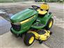 John Deere 2010 X500 Riding Lawn Mowers