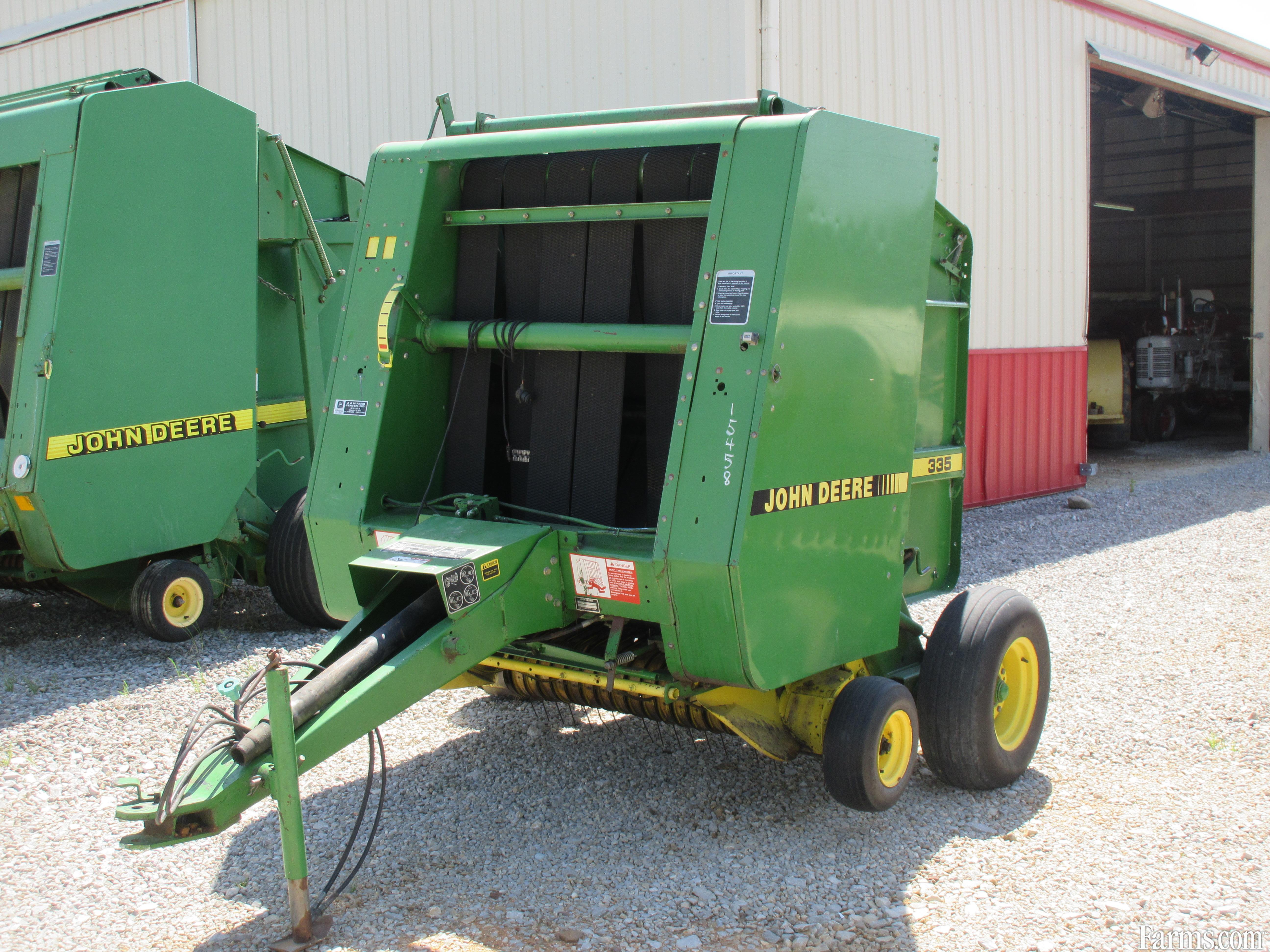 John Deere 335 Balers Round for Sale