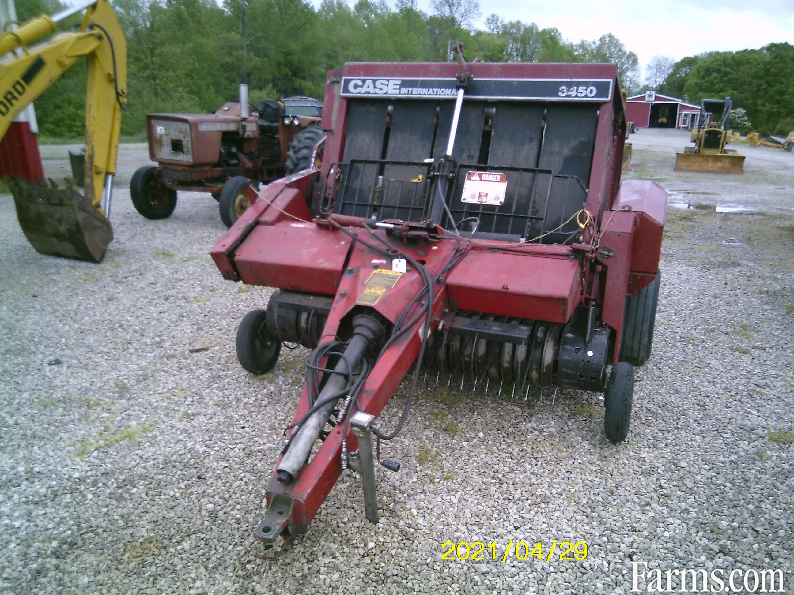Case ih 3450 balers round for sale usfarmer