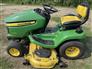 John Deere 2011 X320 Riding Lawn Mowers