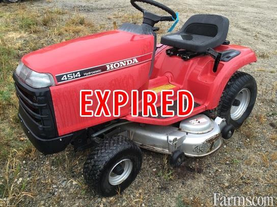 1998 Honda H4514HSA Riding Lawn Mower for Sale Farms