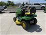John Deere 2021 X330 Riding Lawn Mowers