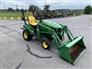 John Deere 2015 1023E Other Tractors