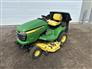 John Deere 2010 X324 Riding Lawn Mowers