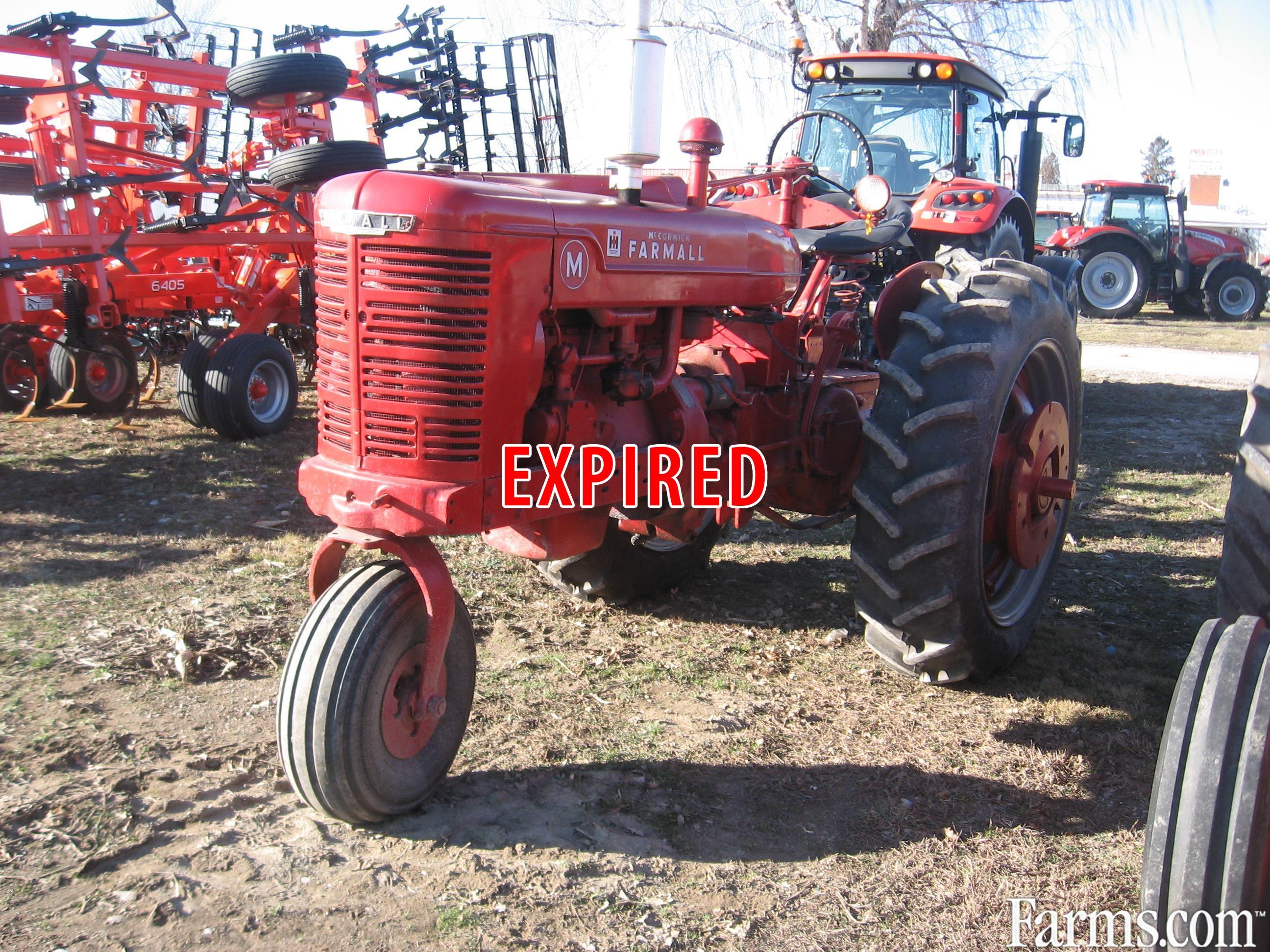 McCormick Farmall M Tractor for Sale