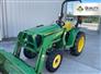 2016 John Deere 3032E