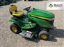 John Deere 2026 X350 Riding Lawn Mowers
