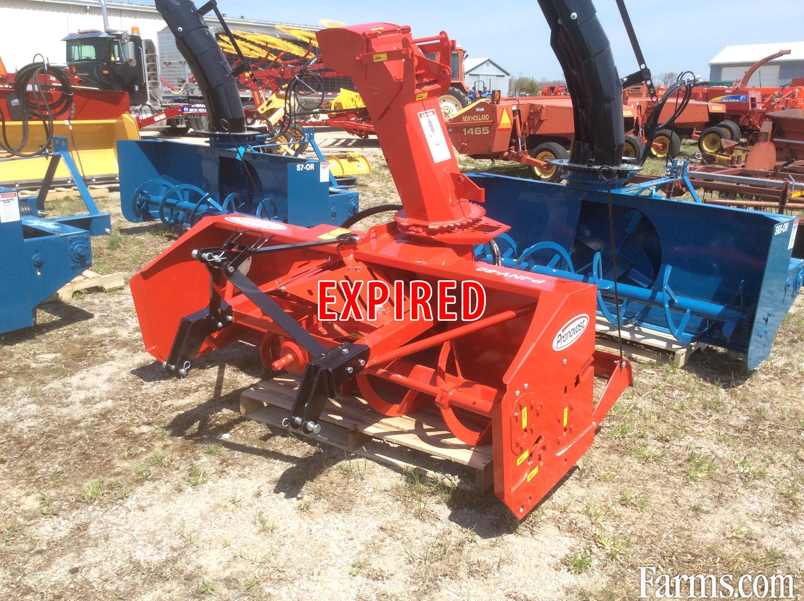 2014 Pronovost PINV80 Snow Blower for Sale