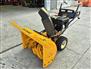 Used Cub Cadet SW12533L Snow Blower