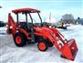 2018 Kubota B26 Backhoe